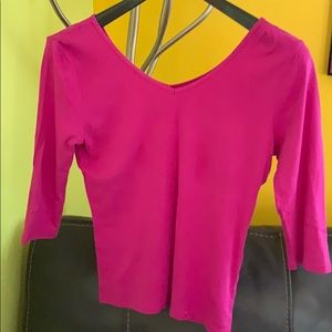 Ann Taylor Petite pink top